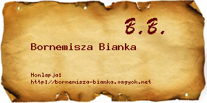 Bornemisza Bianka névjegykártya